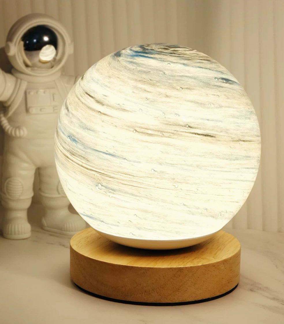 Starry Sky LED Glass Night Lamp with Elegant Packaging for Special Occasions.