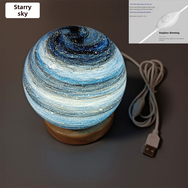 Enchanting LED Starry Sky Night Lamp with Gift Packaging.