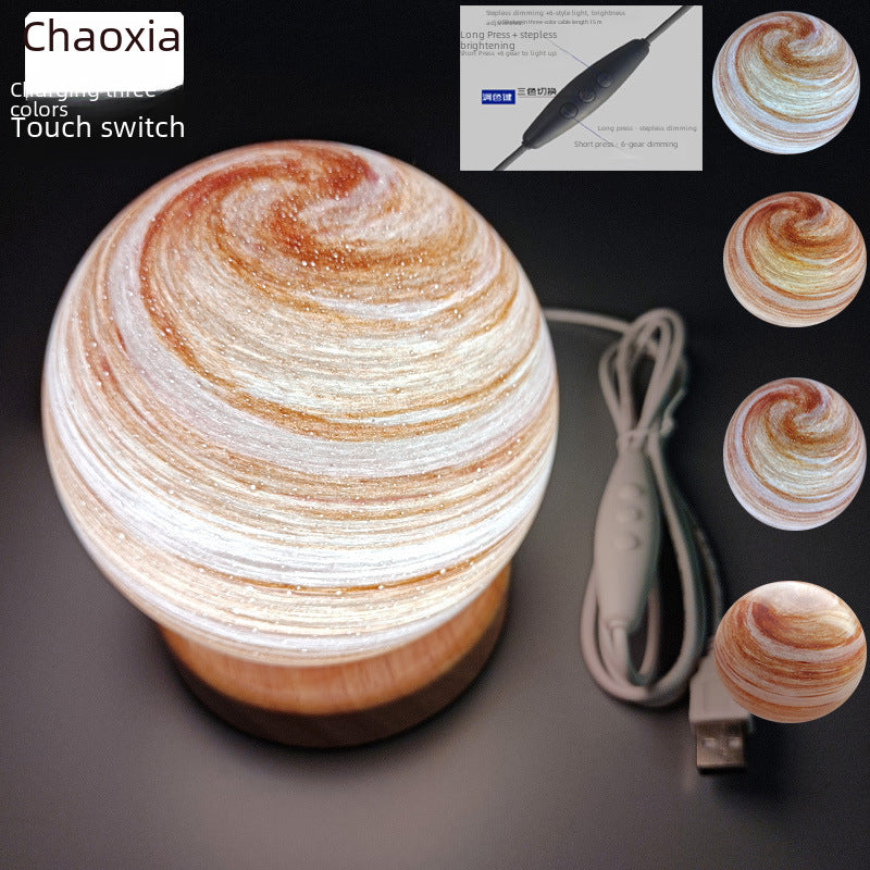 Enchanting LED Starry Sky Night Lamp with Gift Packaging.