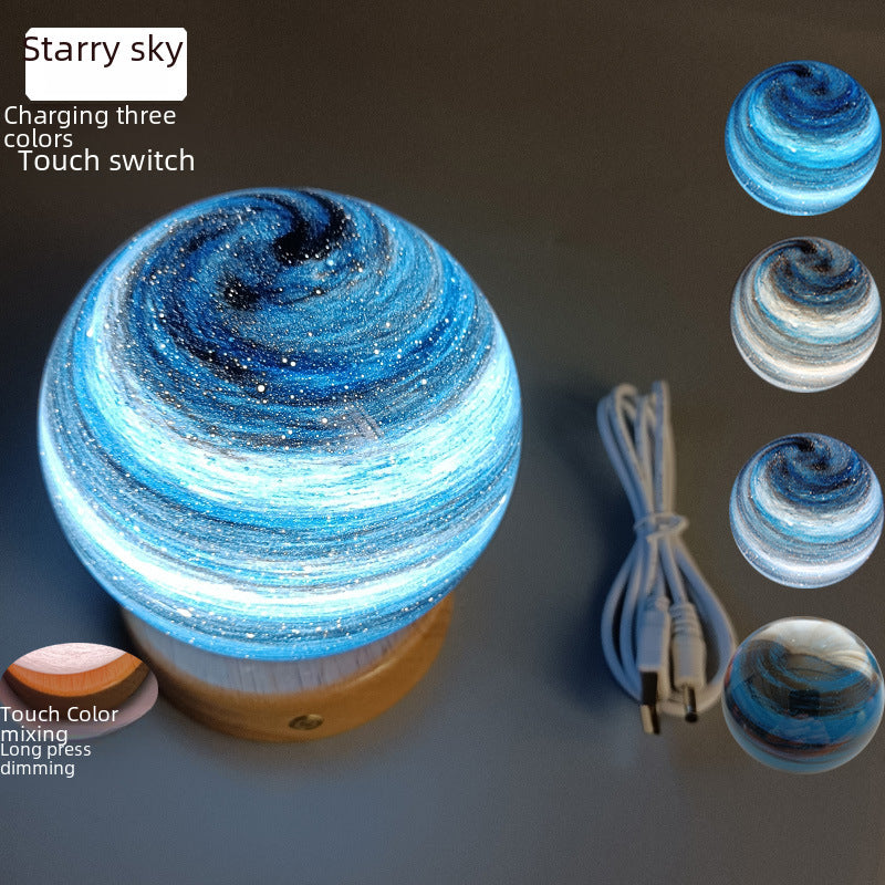 Enchanting LED Starry Sky Night Lamp with Gift Packaging.