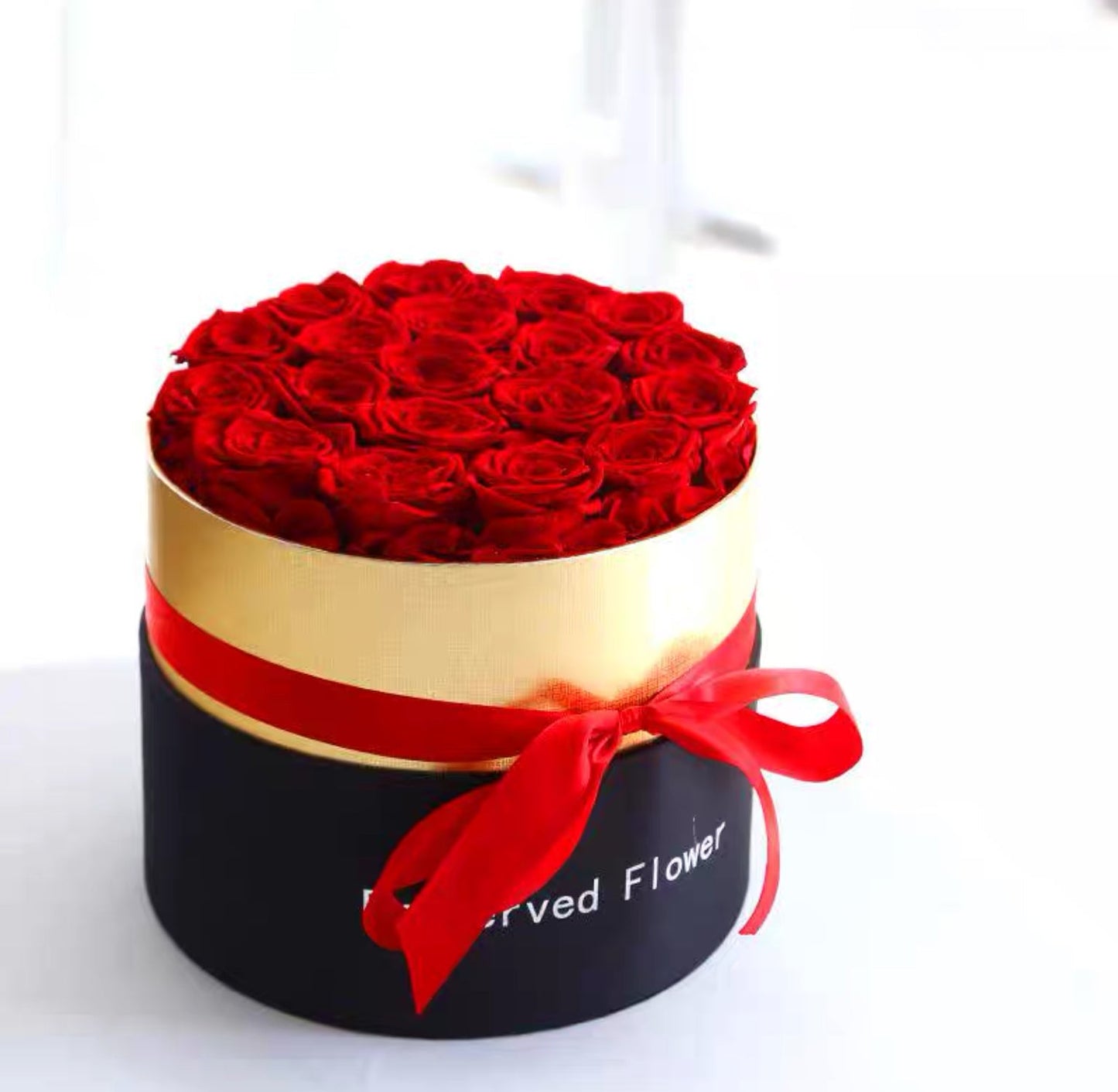 Eternal Flower Bucket Rose Bouquet Gift Box - Bewell Home