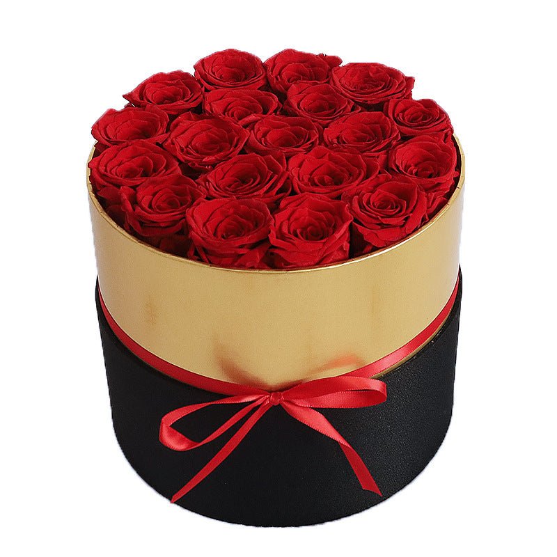 Eternal Flower Bucket Rose Bouquet Gift Box - Bewell Home