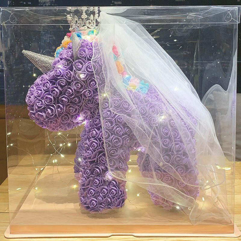 Floral Rose Unicorn Delight Box.